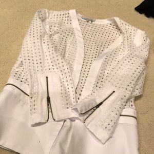 Summer white jacket